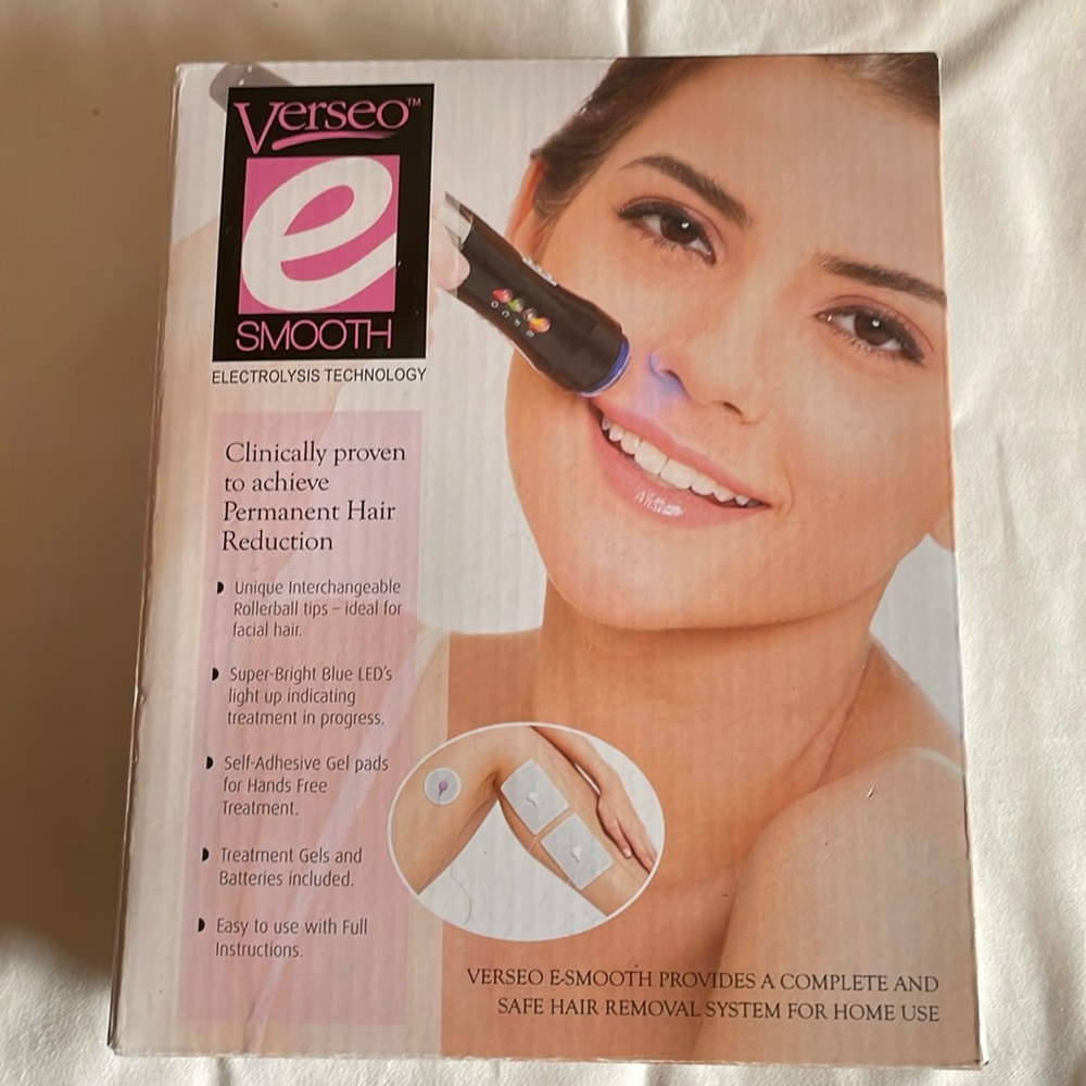 Verseo Smooth Electrolysis Technology. New in Box.